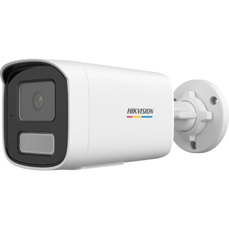 Hikvision Ds-2cd1t47g2h-Liu 2.8mm 4 Mp Colorvu Con Luz Híbrida Inteligente Cámara De Red Bullet Fija