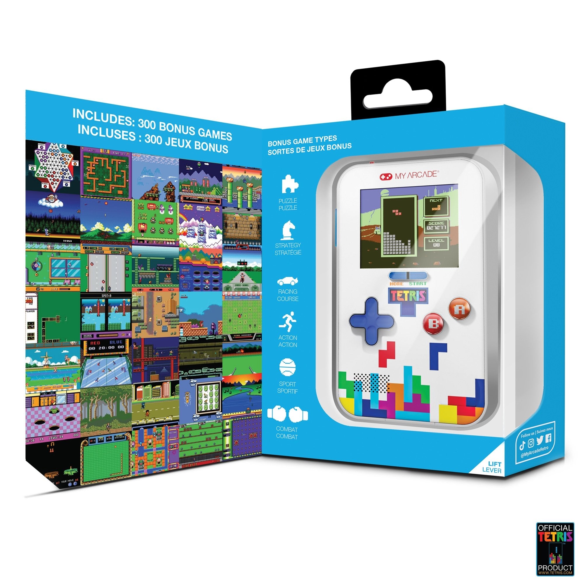 EAN 845620070299 - My Arcade Tetris Go Gamer videoconsola portátil 6,35 cm (2.5") Multicolor imagen 7