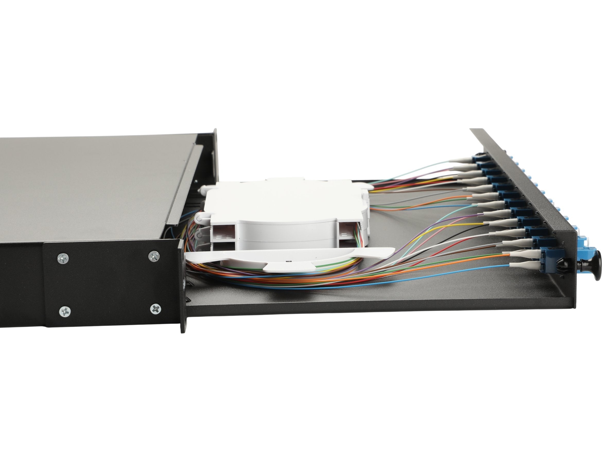 Equip Lwl-Spleisskamen 12-Port Lc-Duplex Os2 1u Komplett Sw
