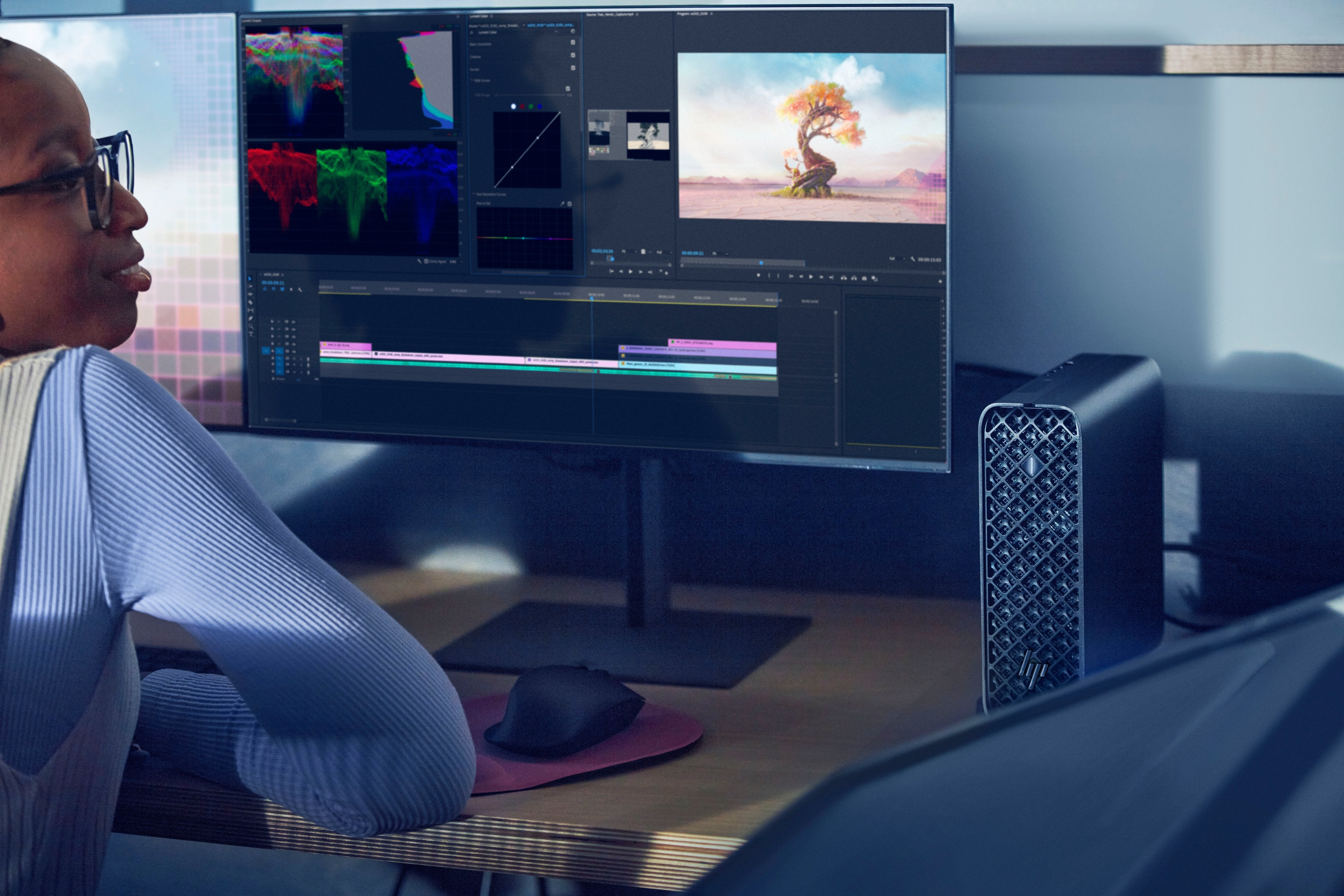 EAN 0196188122938 - HP Z24q G3 QHD Display pantalla para PC 60,5 cm (23.8") 2560 x 1440 Pixeles Quad HD LCD Plata imagen 10