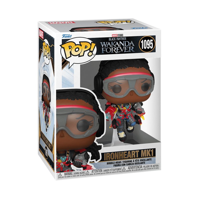 Figura Pop Black Panther Wakanda Forever Ironheart Mk 1