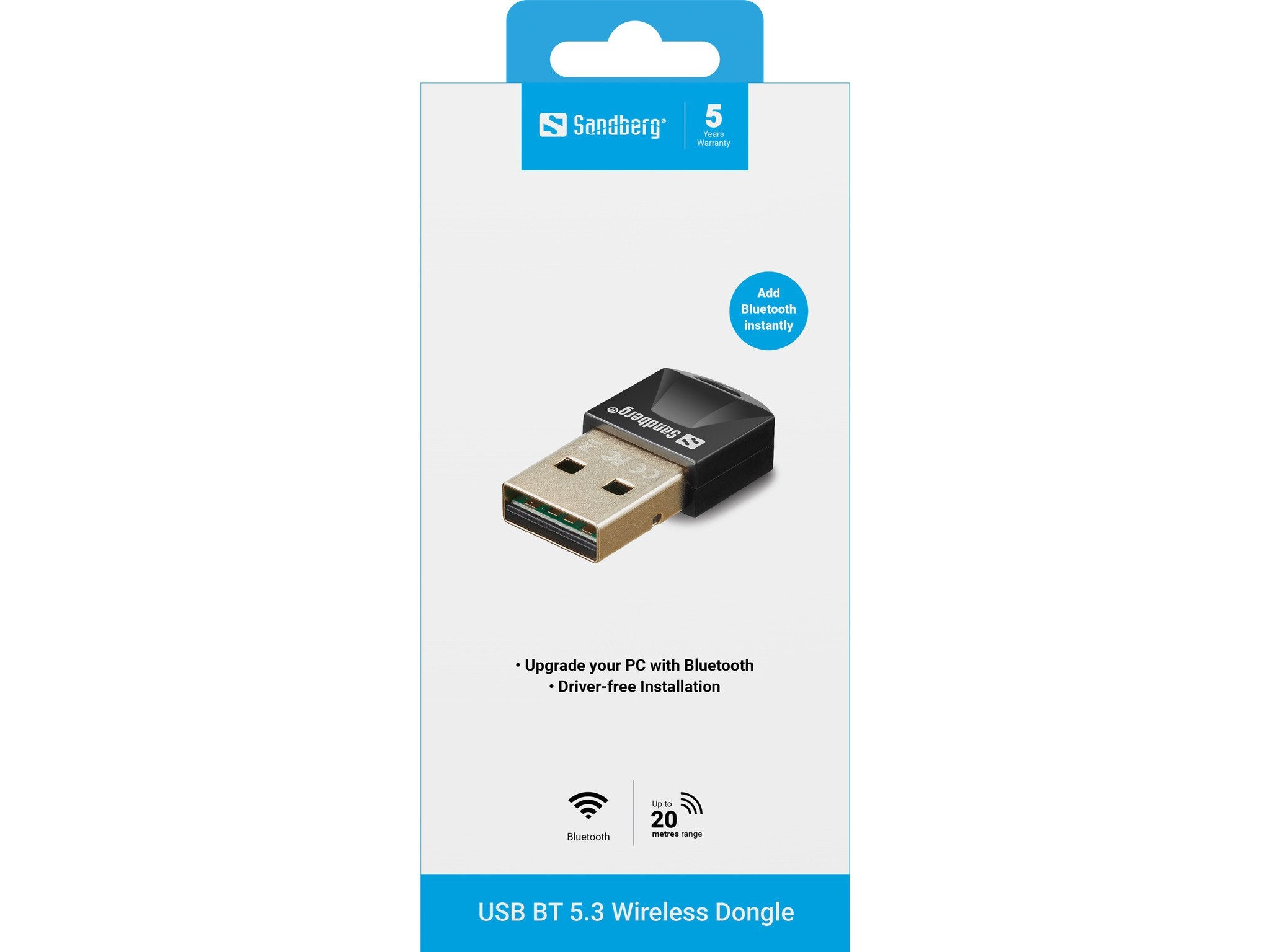 EAN 5705730134340 - Sandberg 134-34 adaptador y tarjeta de red Bluetooth 3 Mbit/s imagen 4