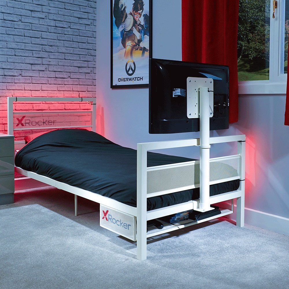 EAN 0094338201239 - X Rocker 2020123 cama Cama para jugar a videojuegos Individual estándar Rectangular imagen 1