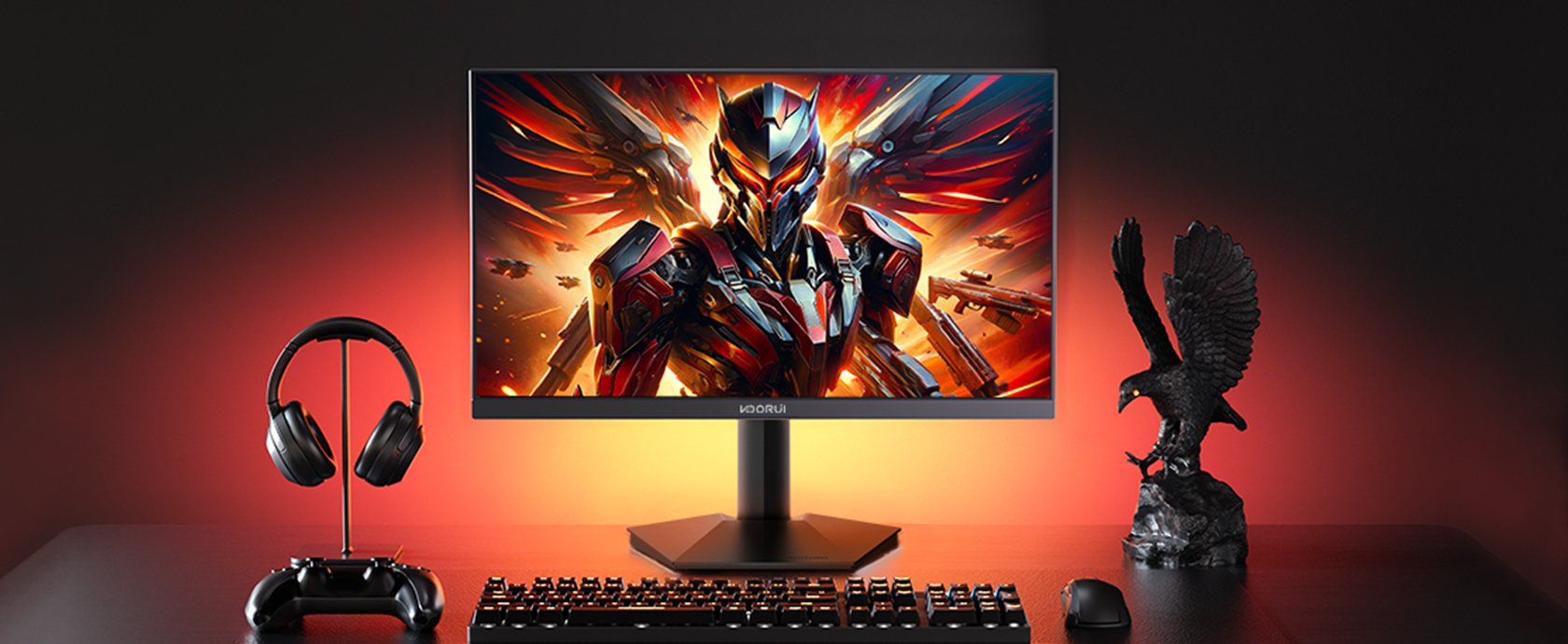 Koorui G2711p Pantalla Para Pc 68,6 Cm (27") 1920 X 1080 Pixeles Full Hd Negro