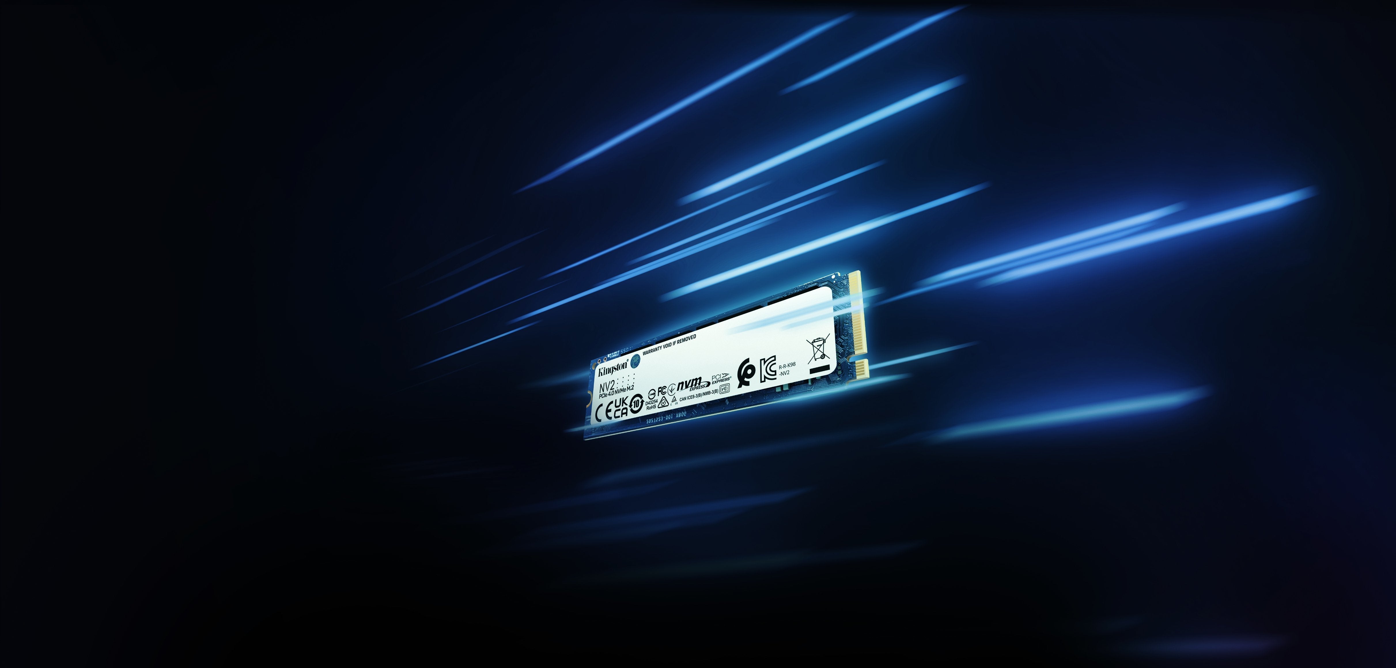 Disco Ssd Kingston Nv2 M.2 500gb Pcie G4x4 2280 Rw: 3500/2100mb/S, 160tbw Nvme