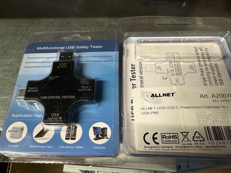Allnet Usb Usb-C Powermeter/Voltmeter All-Usb-Pm2