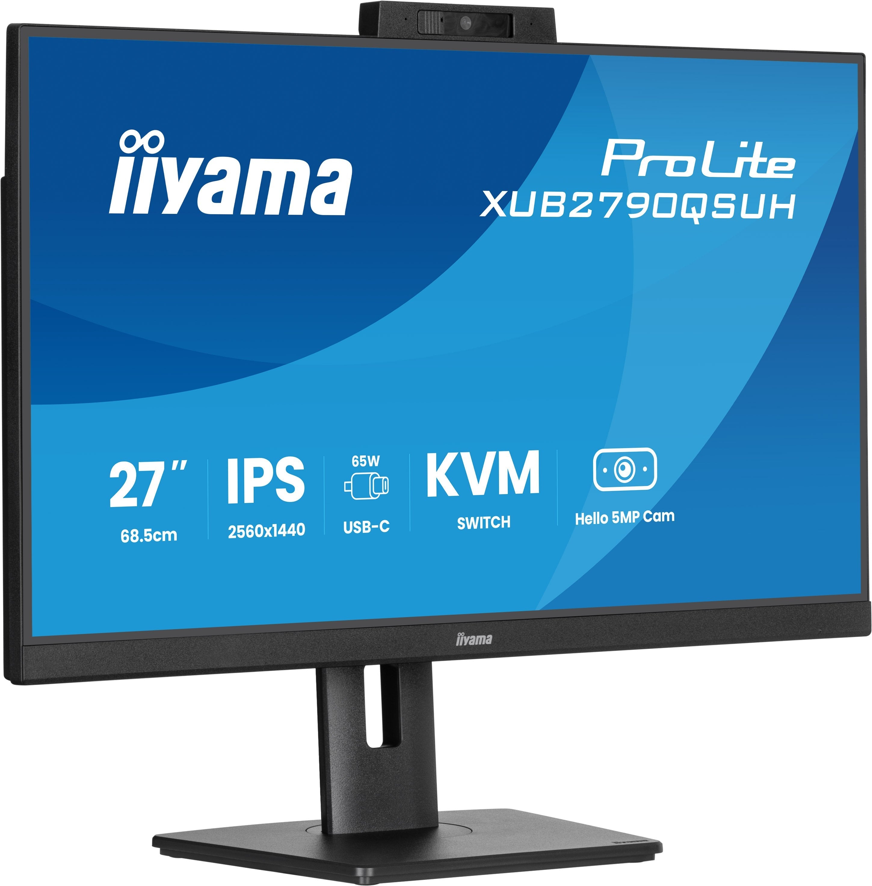 EAN 4948570125524 - iiyama ProLite XUB2790QSUH-B2 pantalla para PC 68,6 cm (27") 2560 x 1440 Pixeles Quad HD LED Negro imagen 1