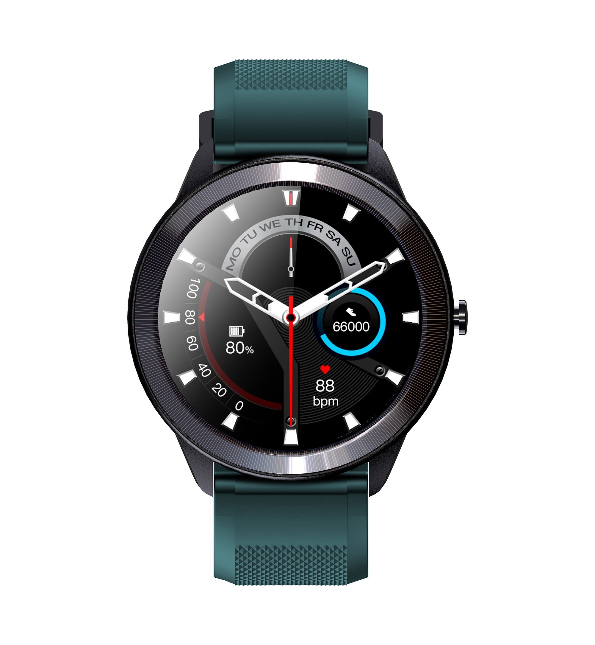Smartwatch Leotec 1,28" Multisport Wave Verde Pantalla Redonda