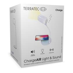 Terratec Cargador Chargeair Luz Y Sonido Inalámbrico