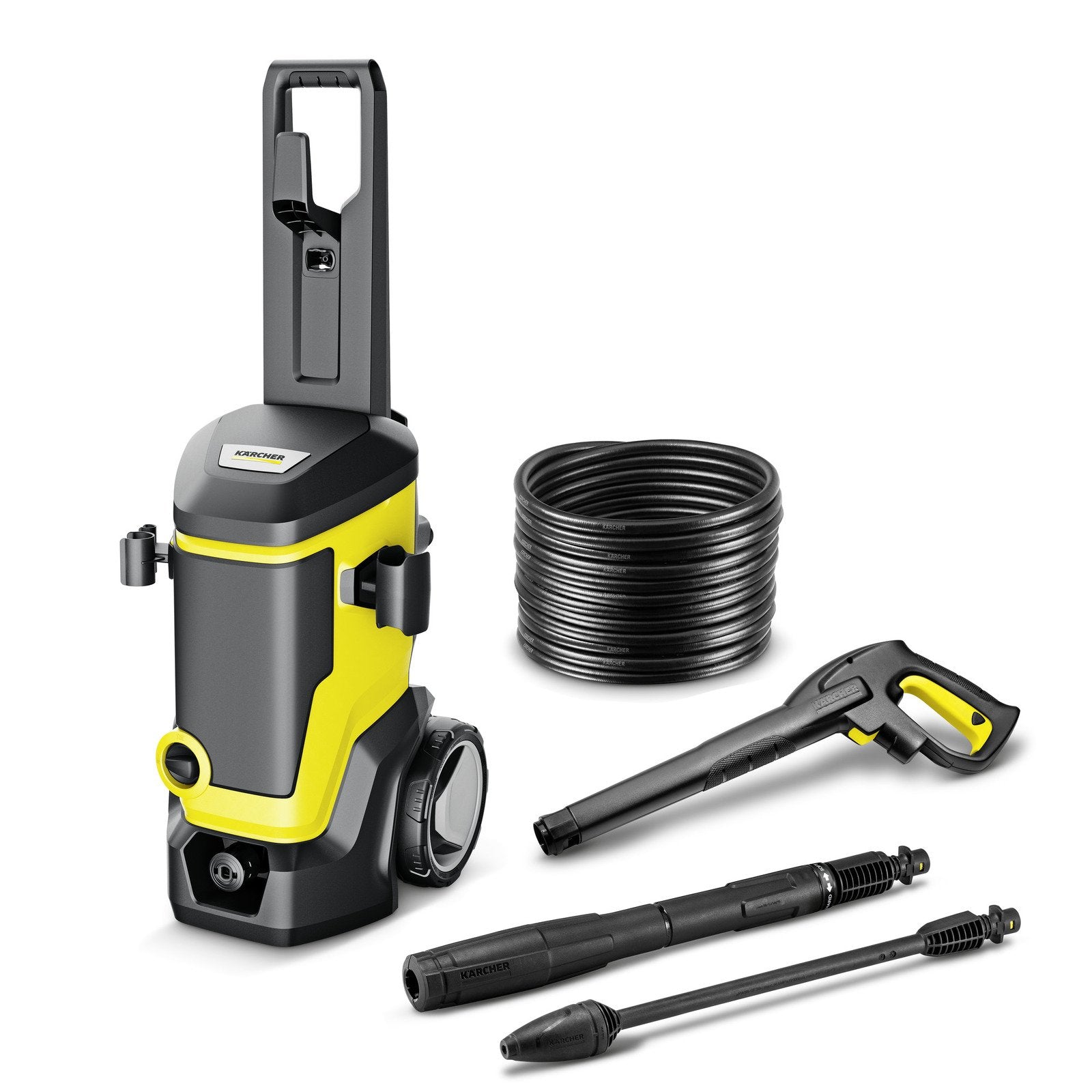 EAN 4054278906997 - Karcher AG K 7 WCM Limpiadora de alta presión o Hidrolimpiadora Vertical Eléctrico 600 l/h Negro, Amarill imagen 1