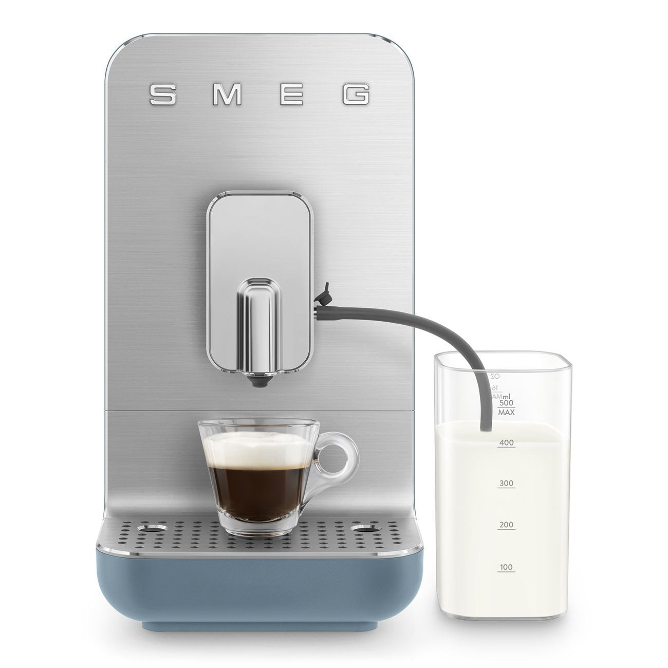 Smeg Espressomaschine Bcc13sbmeu, Aut., Milchsystem, Mahlwerk, Thermoblock...