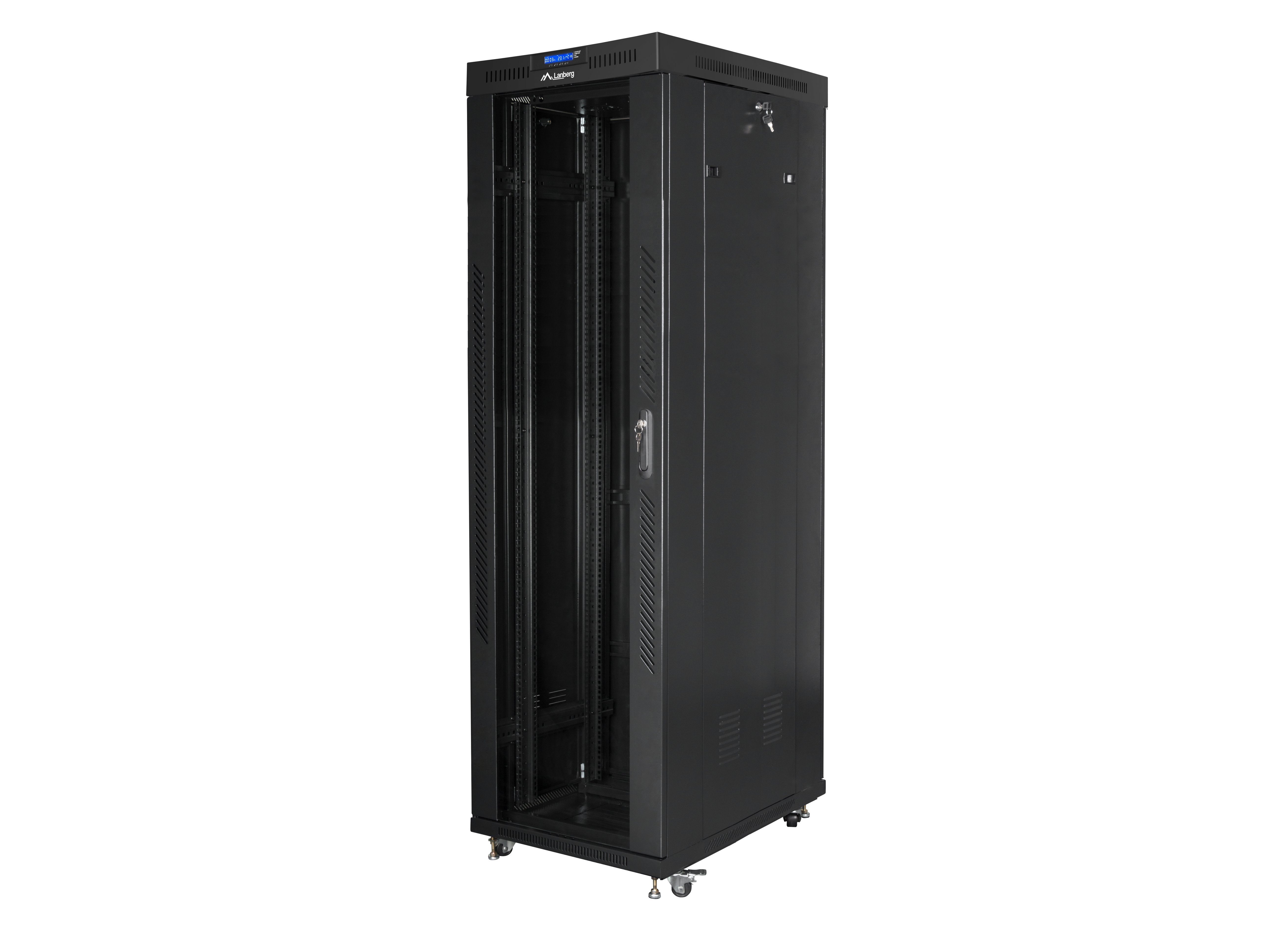 EAN 5901969423686 - Lanberg FF01-6042-12B armario rack 42U Rack o bastidor independiente Negro imagen 1