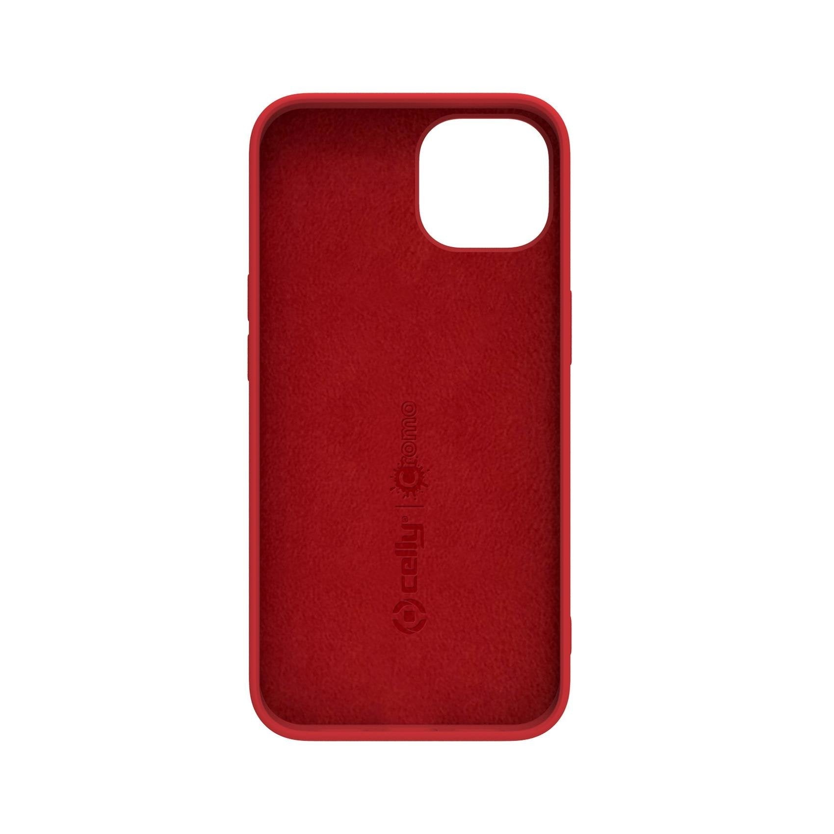 Celly Cromo Funda Para Iphone 14 Plus (6.7") Rojo