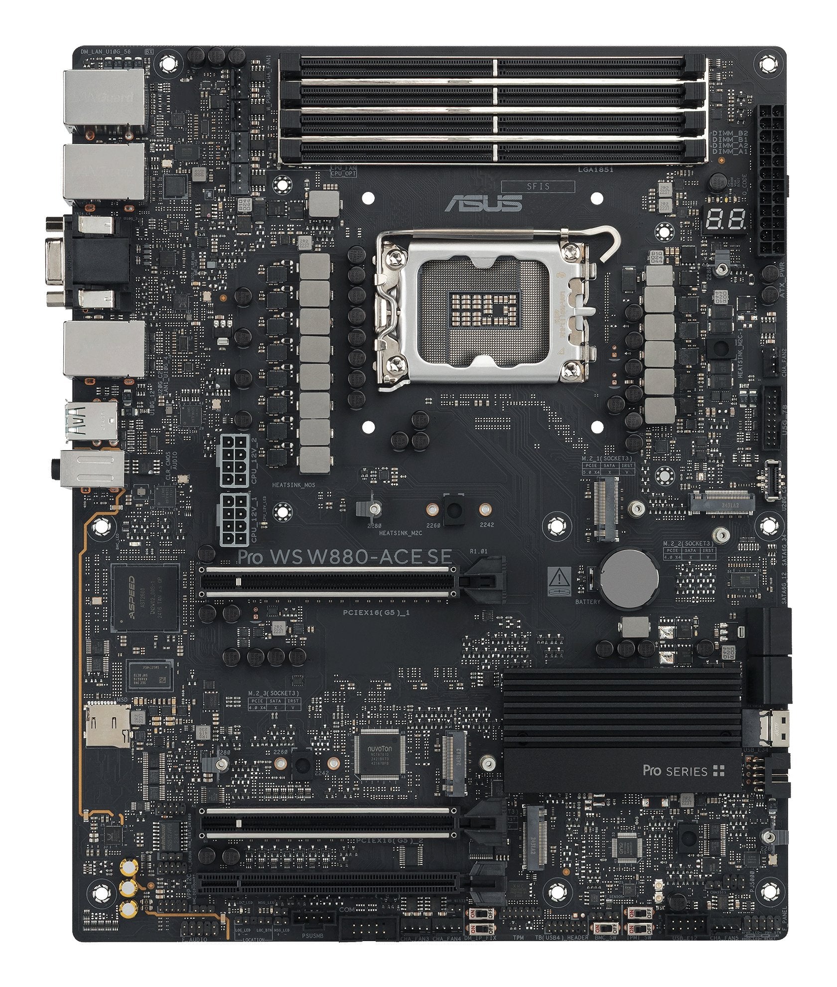 EAN 4711387994221 - ASUS PRO WS W880-ACE SE LGA 1851 (Socket V1) ATX imagen 9