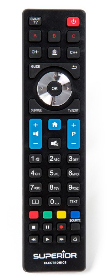 EAN 8054242080476 - Superior Electronics SUPTRB010 mando a distancia IR inalámbrico TV Botones imagen 1