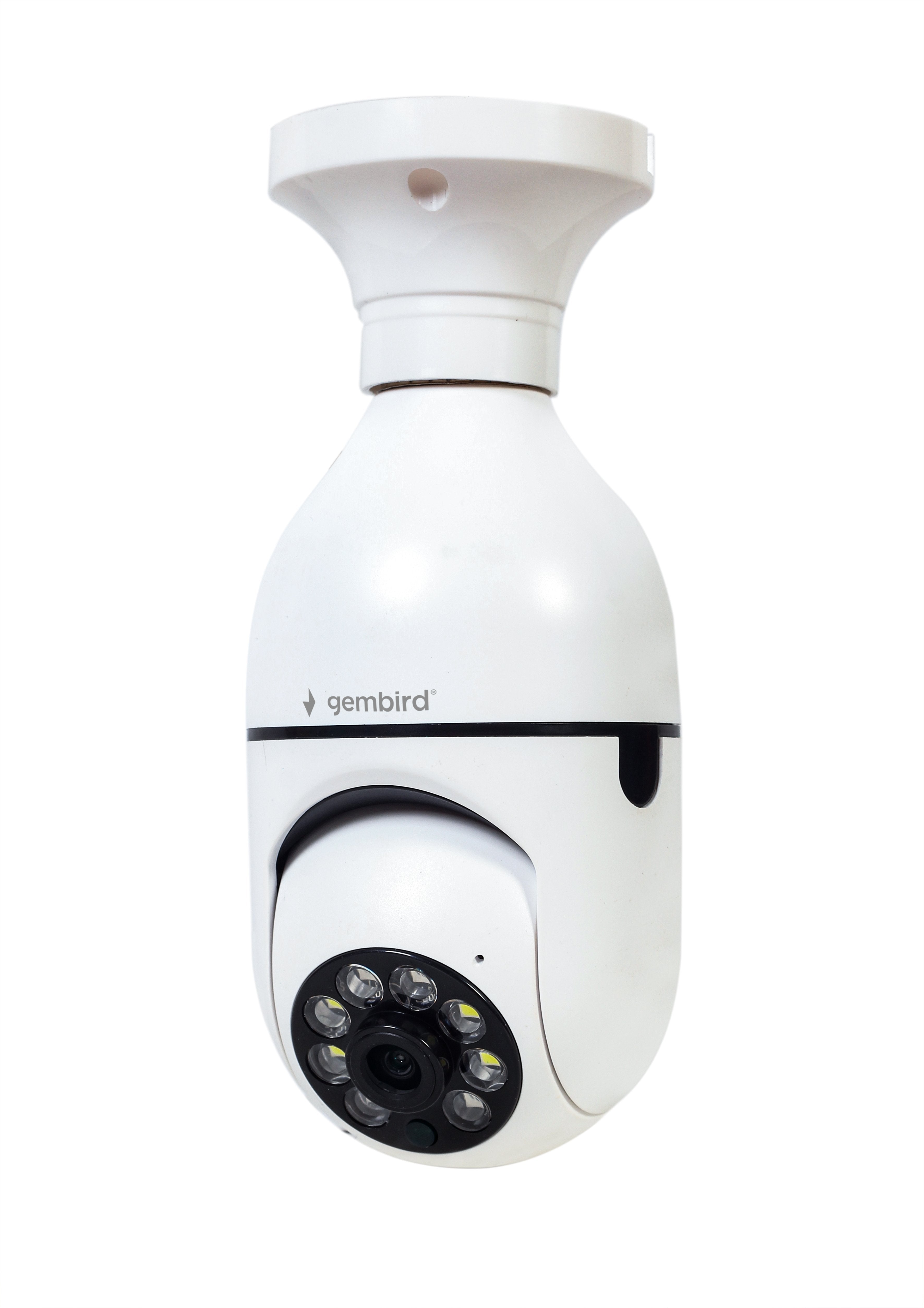 EAN 8716309126427 - Gembird Slimme wifi camera 1080p draaibaar E27 Draaifitting kan in een lamp aansluiting. imagen 5