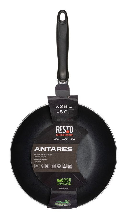 EAN 4260709010137 - Resto Kitchenware 93602 cacerola Sartén para wok/sofrito Alrededor imagen 6