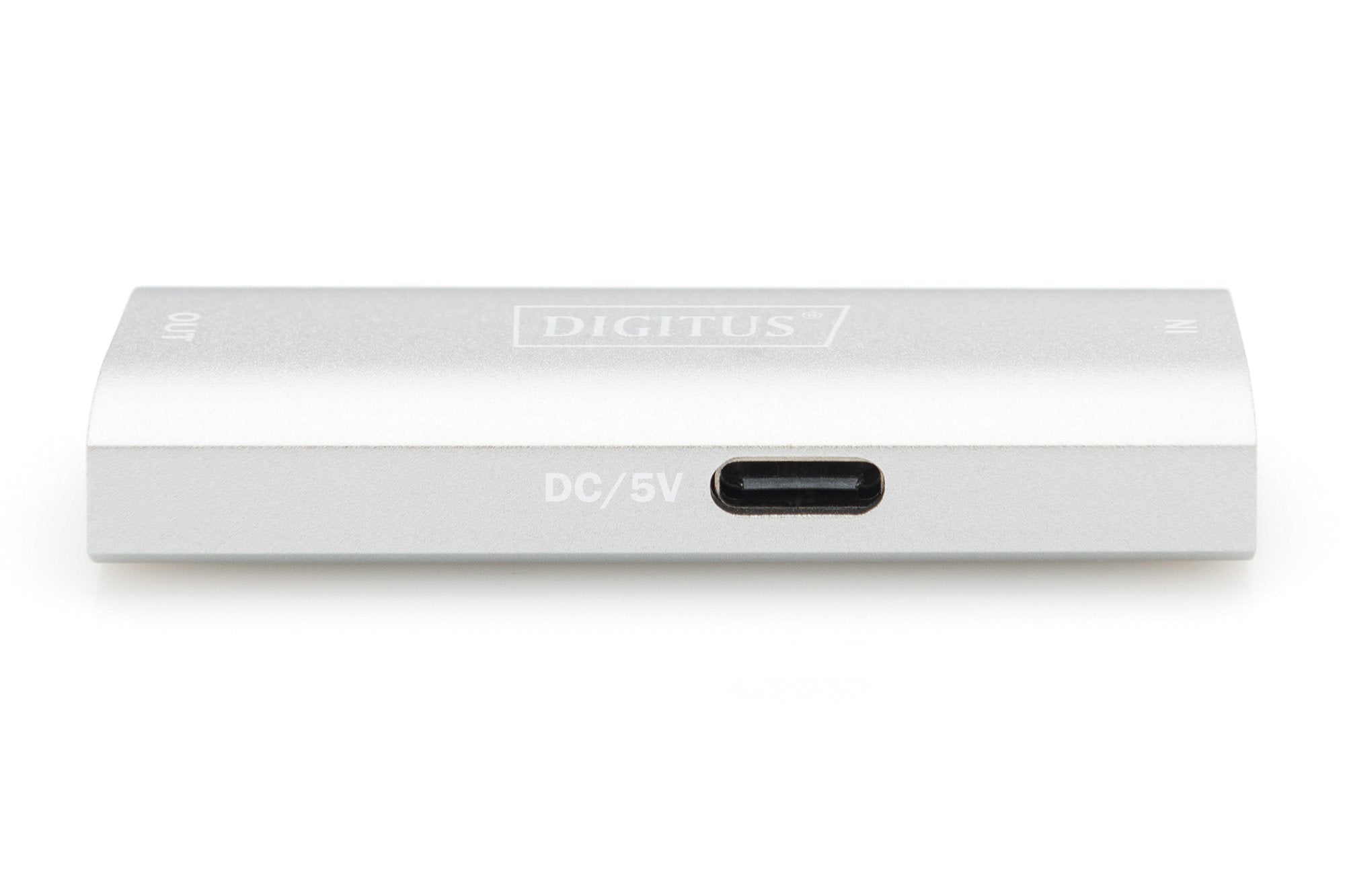 EAN 4016032483717 - Digitus DS-55524 extensor audio/video Repetidor de señales AV Plata imagen 6