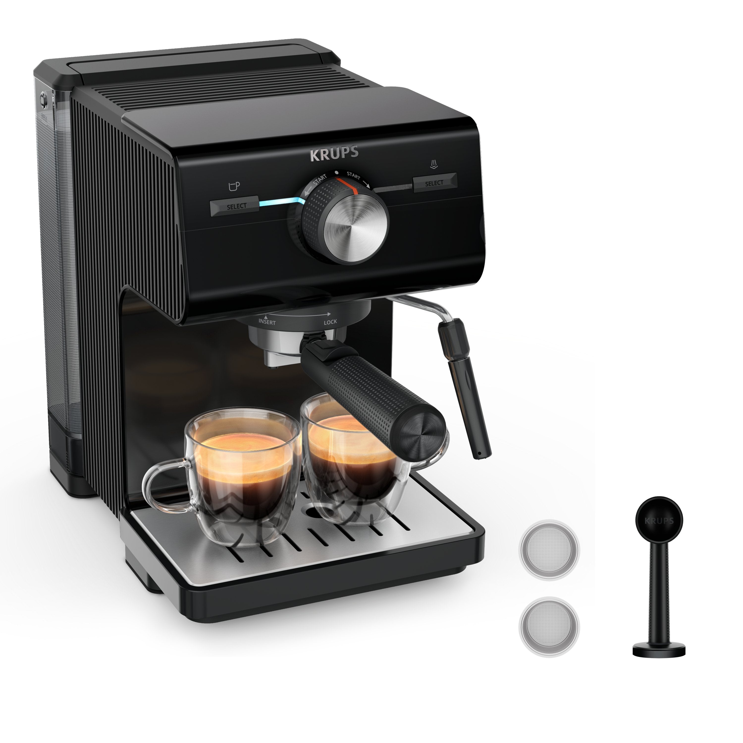 EAN 3016661177880 - Krups Authentic XP381810 cafetera eléctrica Semi-automática Máquina espresso 2 L imagen 1
