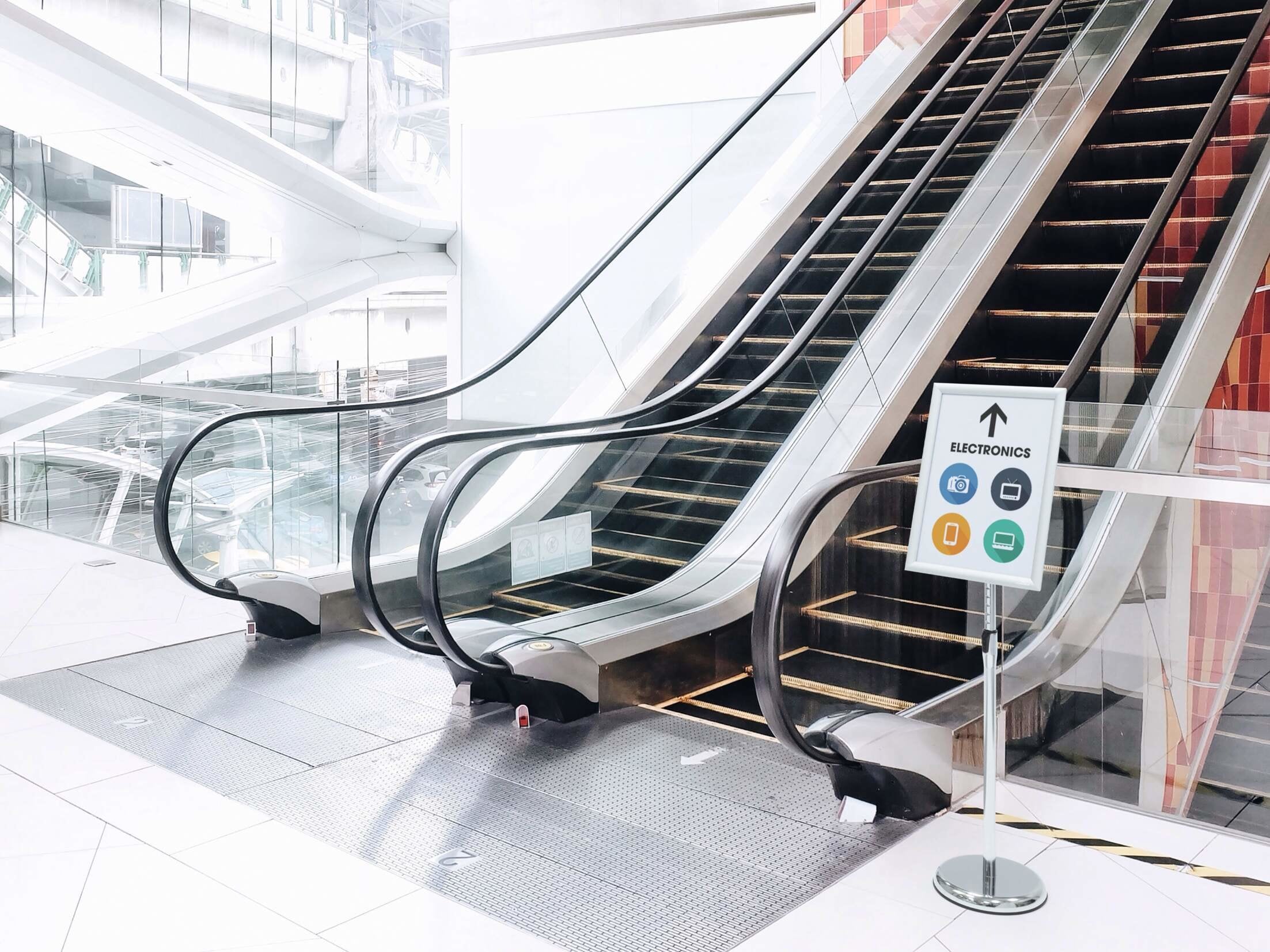 Soporte De Suelo Durable Info Marco De Aluminio A3 Plateado