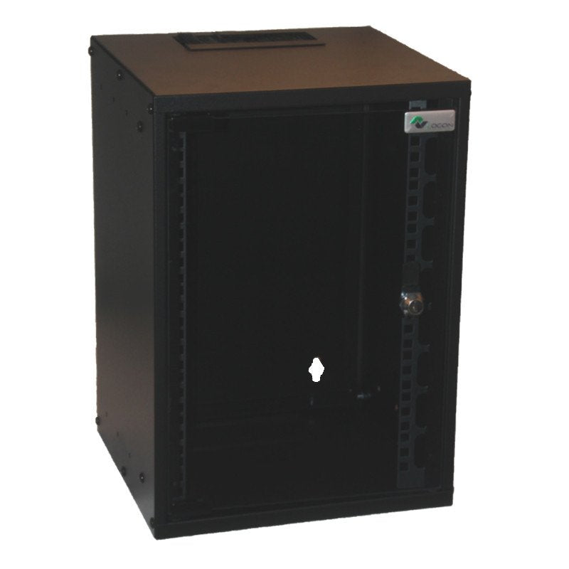 Logon Rsm09u30mnbl Armario Rack Bastidor De Pared Negro