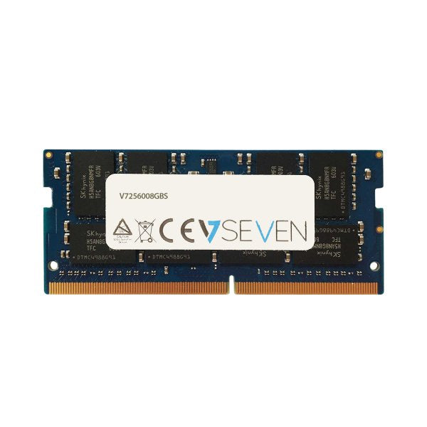 EAN 5050914176563 - V7 V7256008GBS módulo de memoria 8 GB 1 x 8 GB DDR4 260-pin SO-DIMM imagen 1