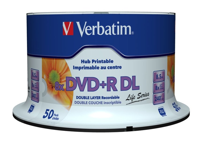 Verbatim Dvd+R 8,5 Gb Dl 50 Pieza(S) 97693