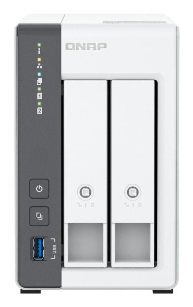EAN 0885022027415 - QNAP TS-216G servidor de almacenamiento NAS Torre Cortex-A Cortex-A55 4 GB Unidad de disco duro Blanco imagen 2