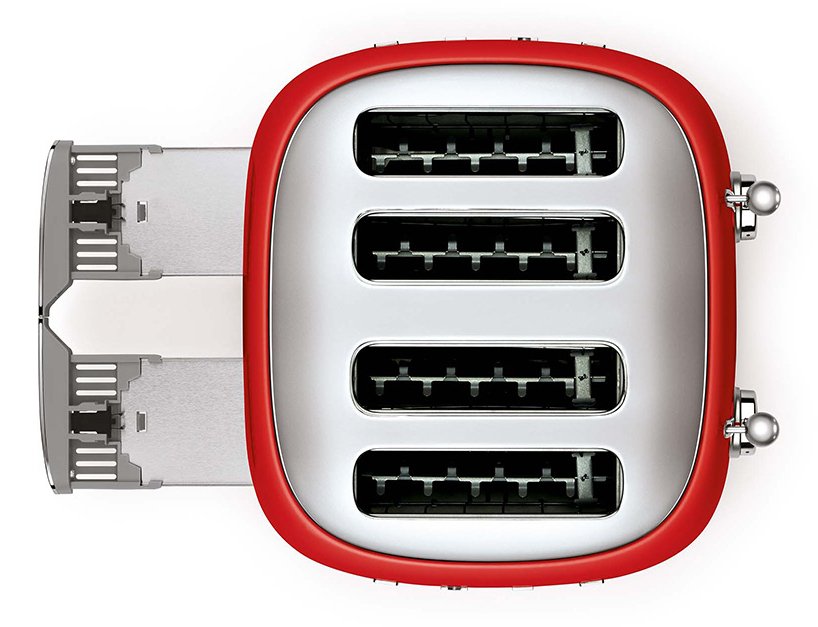 EAN 8017709263355 - Smeg TSF03RDEU tostadora 6 4 rebanada(s) 2000 W Rojo imagen 5