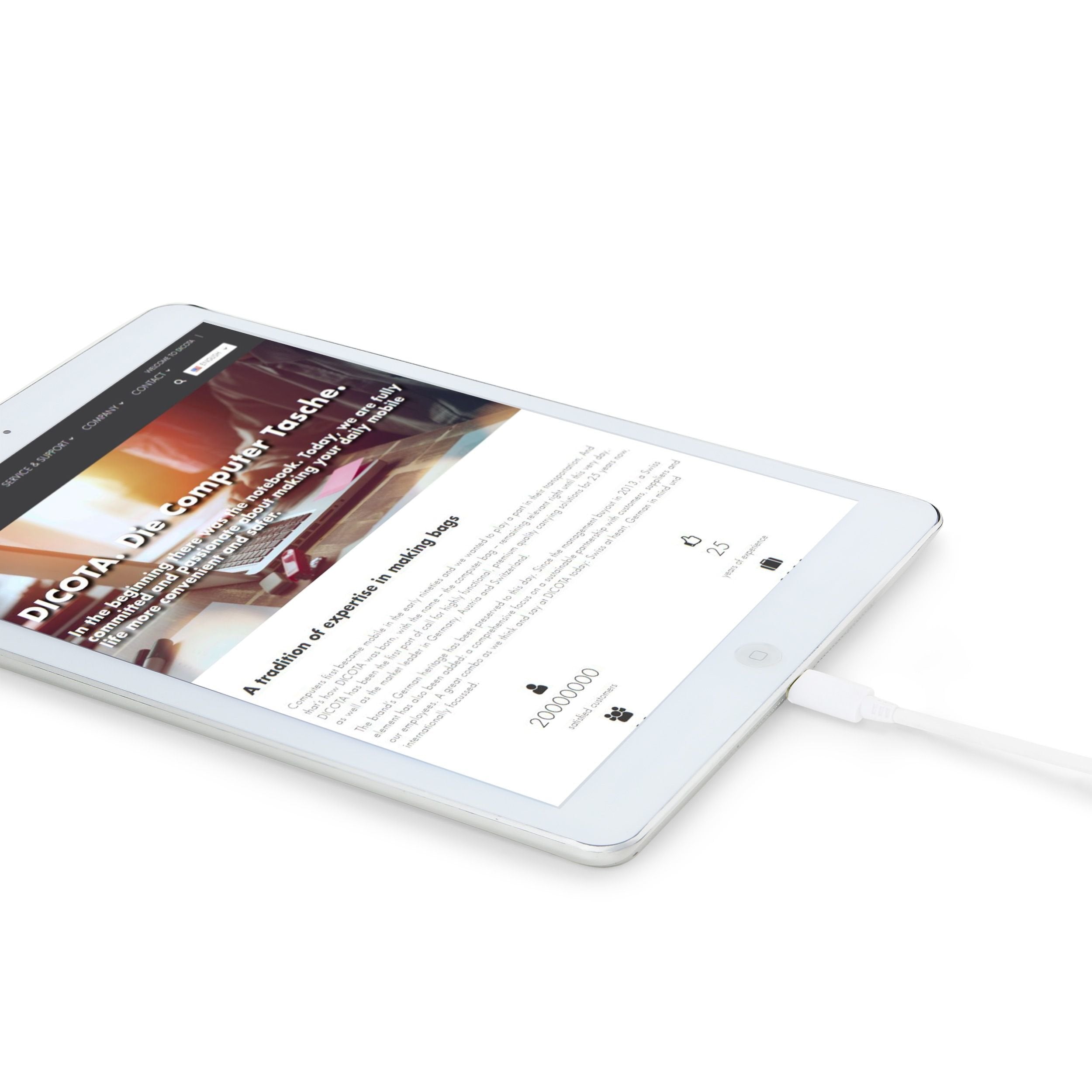 Cargador Dicota D31984 De Dispositivo Móvil Blanco Interior