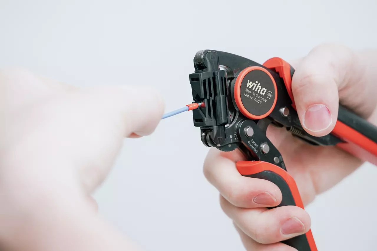 Wiha Herramienta De Crimpado Automática Z62000906sb, Pinzas De Crimpado Z62000906sb