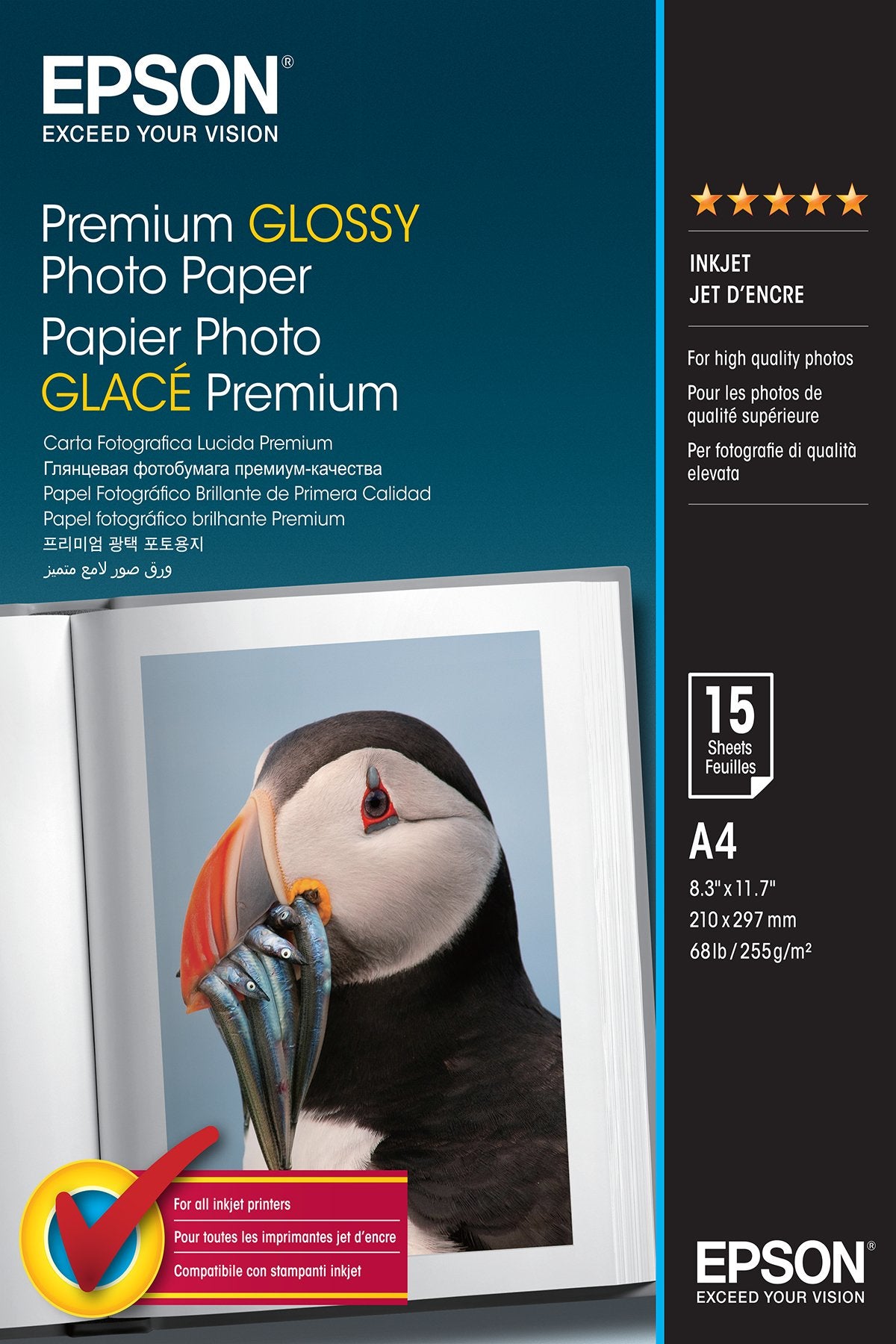 EAN 8715946384313 - Epson Premium Glossy Photo Paper Brillo extra imagen 1