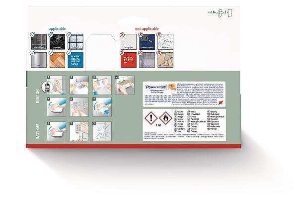 EAN 4063565154157 - TESA BABOO Beige, Blanco Plástico Organizador de baño imagen 4