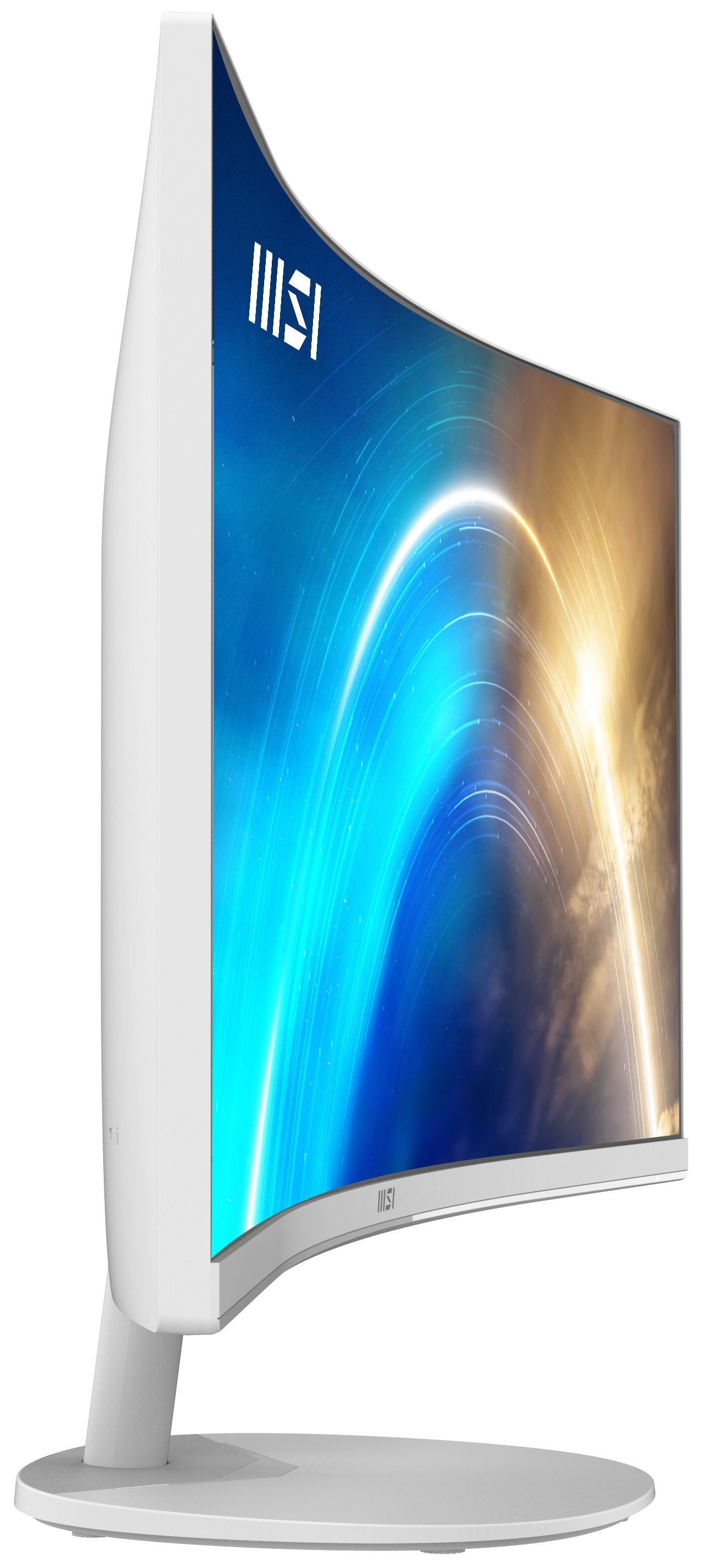 Monitor Msi Pro Mp341cqwde Led 34 " Blanco, Wqhd, Va, Curvo, Panel 100hz 9s6-3pb2ct-010