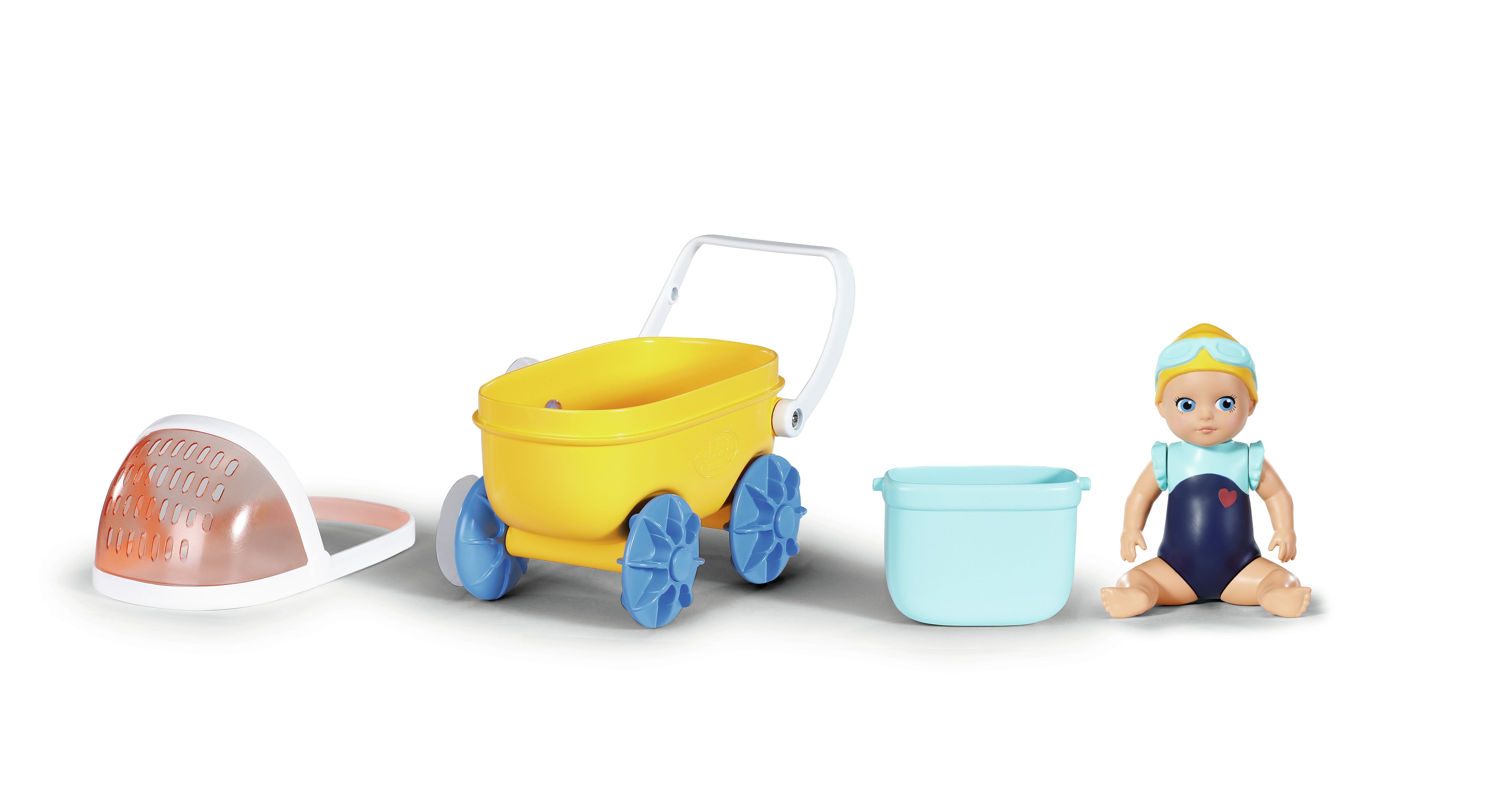 Zapf Creation Baby Born® Silla De Paseo Splish Slpash Con Emma, ??Figura De Juguete 838099