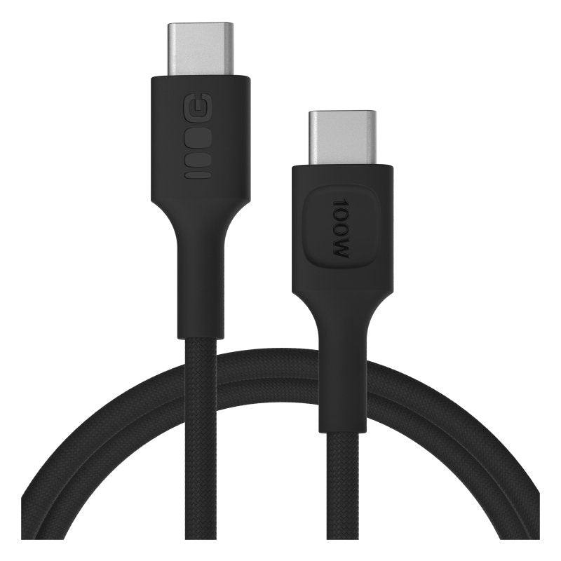 Kabel Usb-C-Usb-C Powerstream 100w Oplot 1,2m Czarny