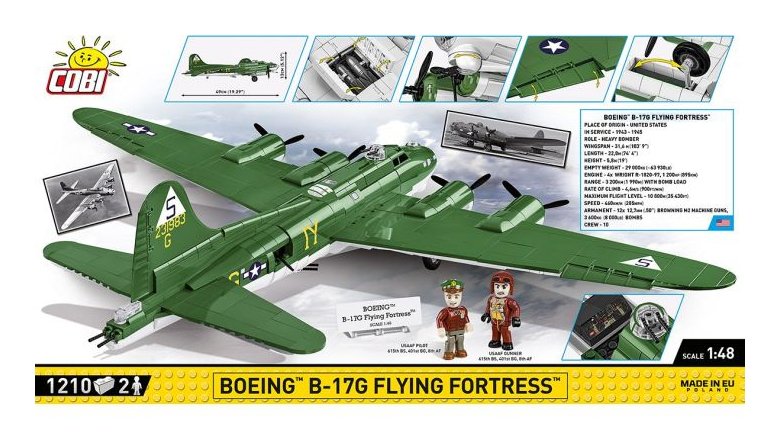 Cobi Boeing B-17g Flying Fortress Cobi-5750