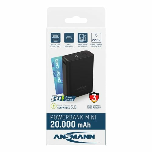 EAN 4013674191925 - Ansmann PB222PD Polímero de litio 20000 mAh Negro imagen 12