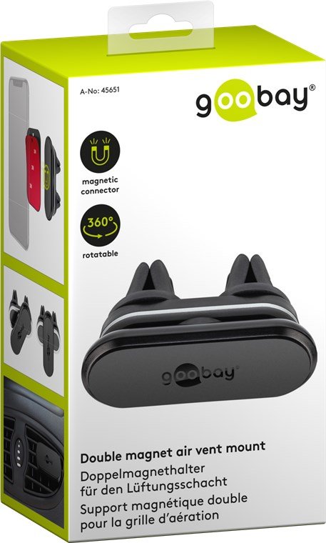 EAN 4040849456510 - Goobay 45651 soporte Soporte pasivo Teléfono móvil/smartphone Negro imagen 10