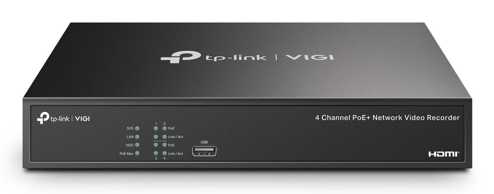 Vigi Grabador Ip Rack 01 Hdd 04 Canales Poe