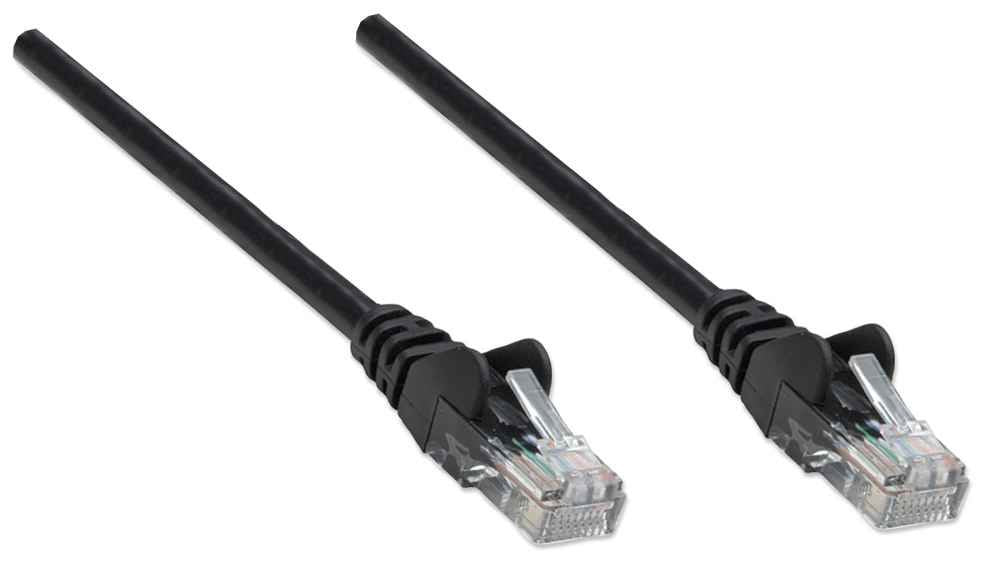 Intellinet Patchkabel Rj45 U/Utp Cat6 5.00m Hebelschutz Schw