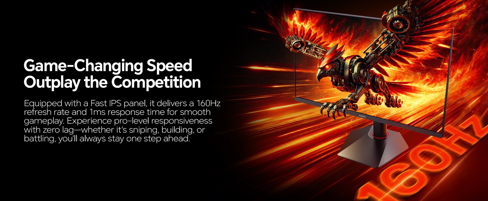 Koorui G2741l 4k Uhd Gaming Monitor 68,6 Cm (27 Zoll)