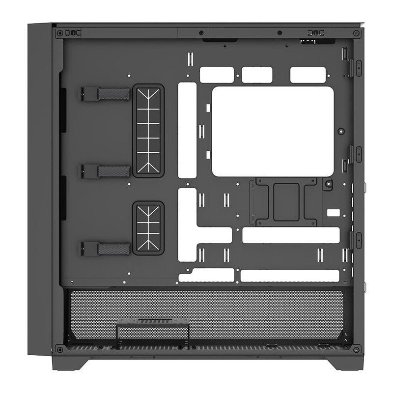 Caja Pc Xilence Flux X916.Argb Negra, Vidrio Templado Xg178