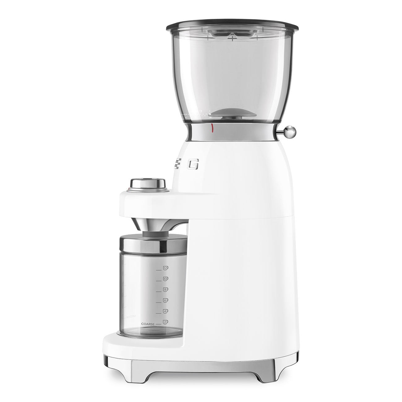 EAN 8017709318017 - Smeg CGF11WHEU molinillo de café 150 W Blanco imagen 2