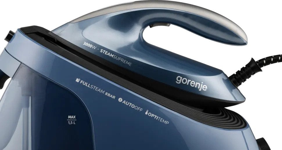 EAN 3838782872884 - Gorenje SGD3000BBK estación plancha al vapor Pressurized steam ironing station 3000 W 1,5 L Suela de cerá imagen 3