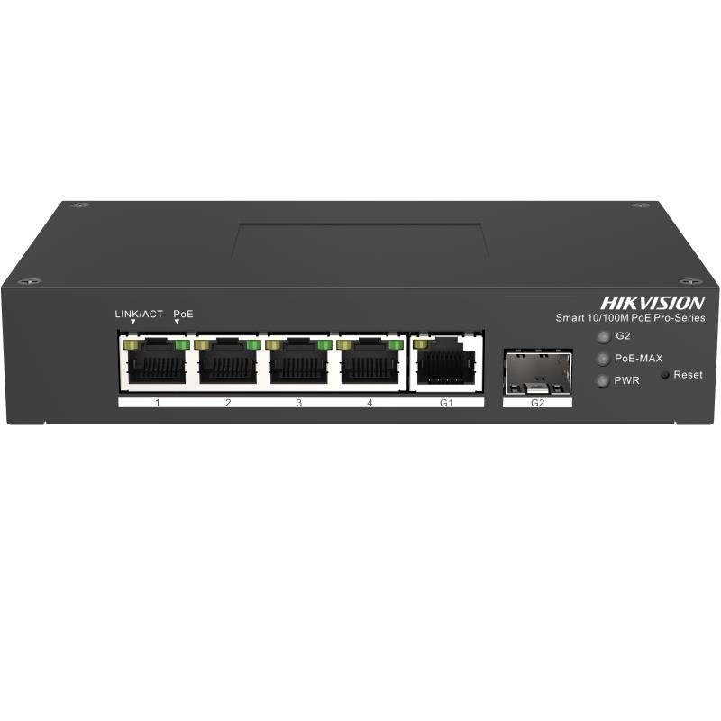 Hikvision Ds-3t1306p-Si/Hs Smart Managed Switch Din-Rail Poe