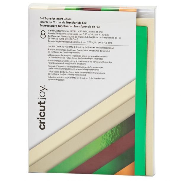 EAN 93573775215 - Cricut Joy Foil Transfer Insert 8 hojas imagen 1