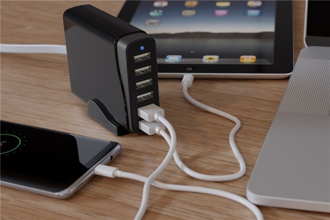 Cargador Goobay 44565 Smartphone, Tableta Negro Corriente Alterna Interior