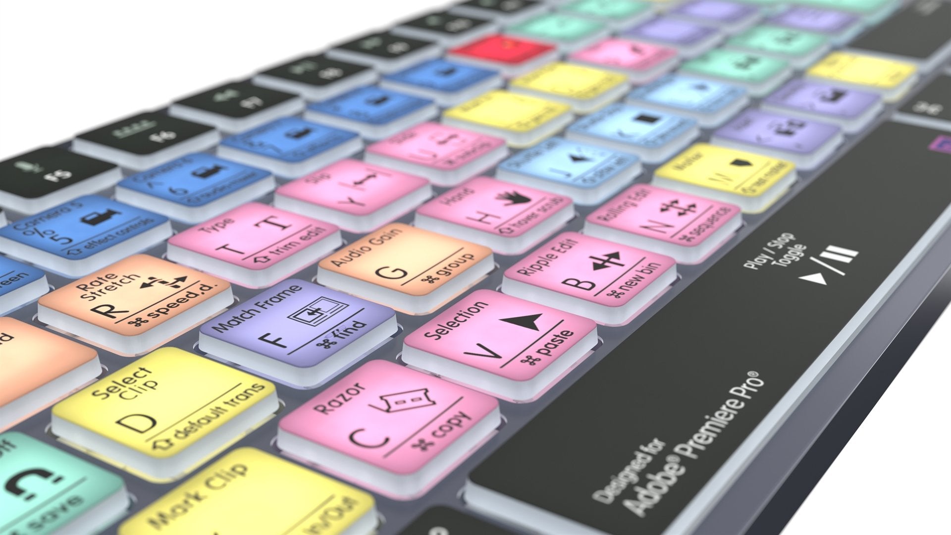 EAN 5707795022174 - Logickeyboard LKB-PPROCC-TM teclado Oficina Bluetooth QWERTY Francés Gris, Titanio imagen 5