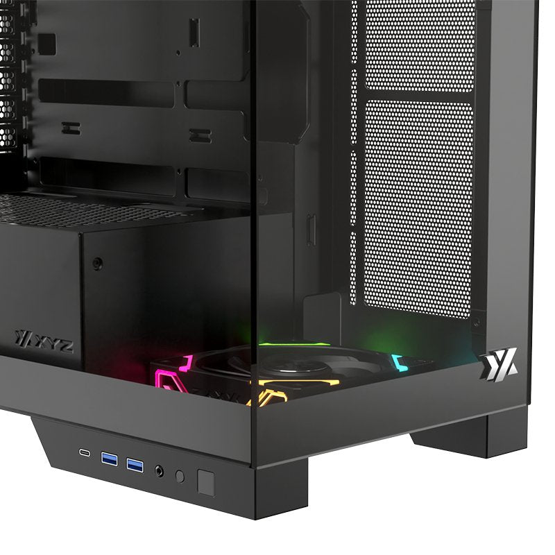 EAN 6978262010911 - XYZ TRIFECTA Midi Tower Negro imagen 7